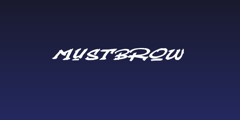 Mustbrow Social Header