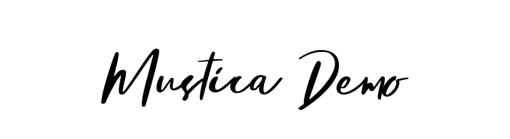 Mustica Demo  Descarca Fonturi Gratis