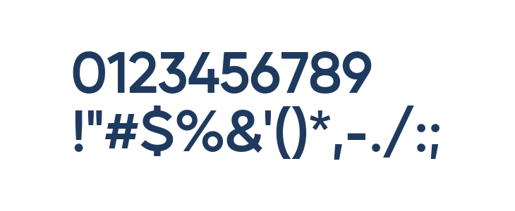 MusticaPro-SemiBold Other Characters