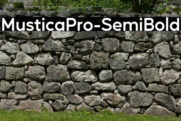 MusticaPro-SemiBold Example 1