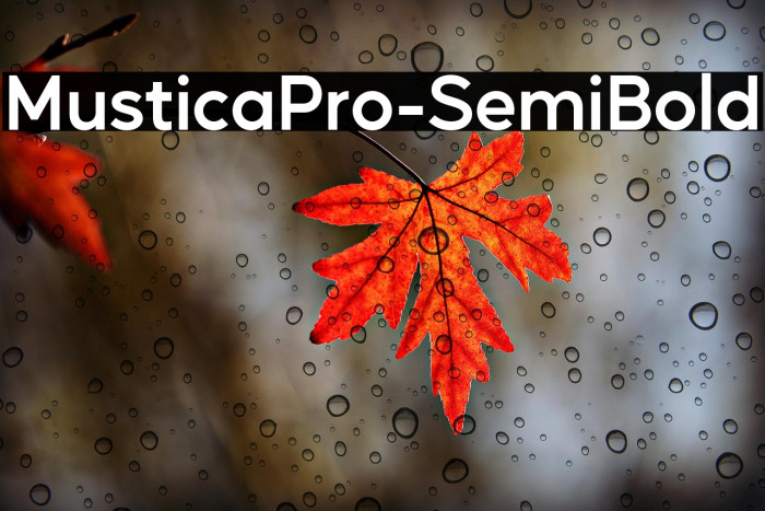 MusticaPro-SemiBold Example 2