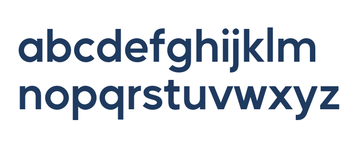 MusticaPro-SemiBold Lowercase