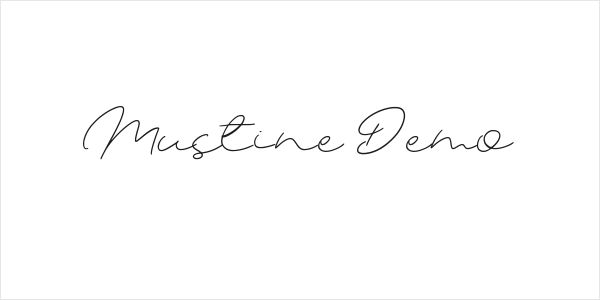 Mustine Demo Logo