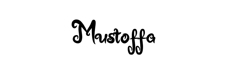 Mustoffa  baixar fontes gratis