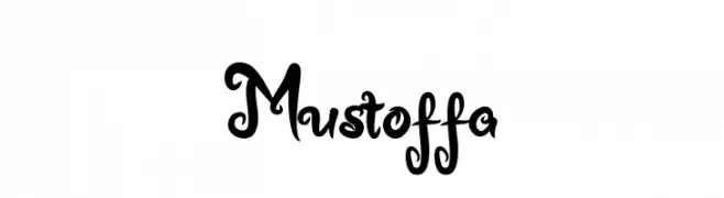 Mustoffa  Frei Schriftart Herunterladen
