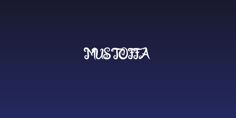 Mustoffa Social Header