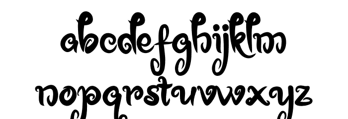 Mustoffa Font LOWERCASE