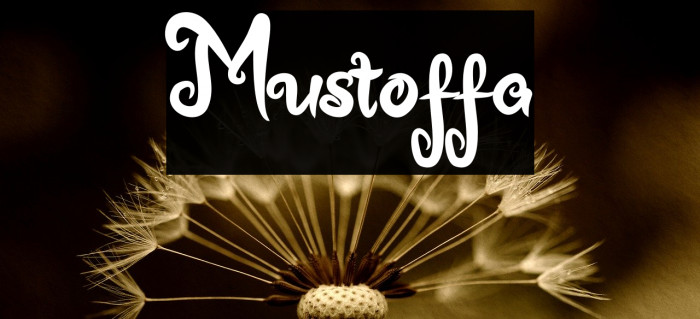 Mustoffa Font examples