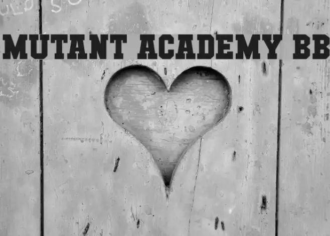 Mutant Academy BB Example 3