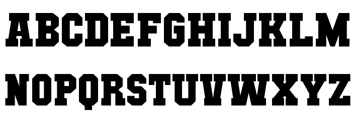 Mutant Academy BB Font LOWERCASE