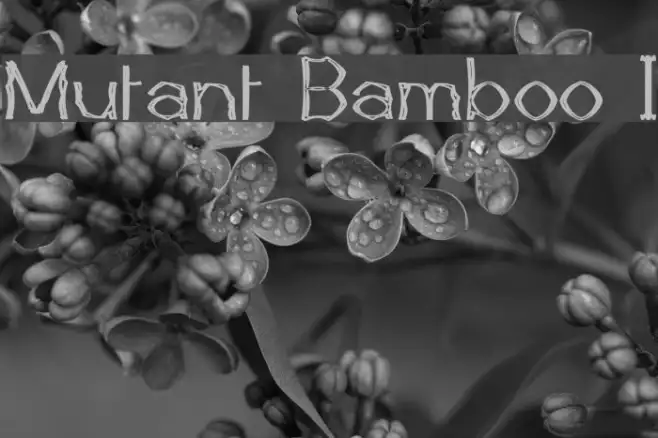 Mutant Bamboo I Example 1