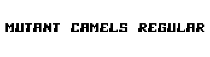 Mutant Camels Regular  Fuentes Gratis Descargar