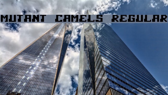 Mutant Camels Regular Font examples