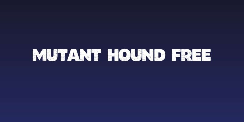 Mutant Hound FREE Social Header