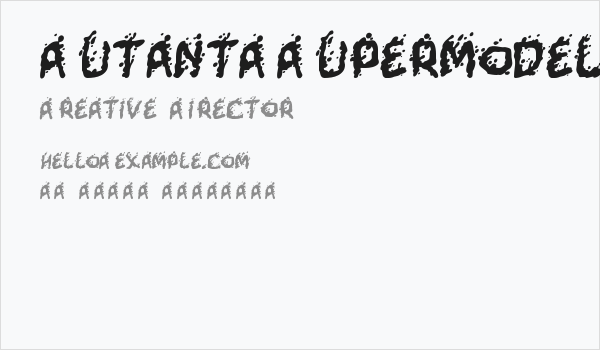 Mutant-Supermodel Business Card