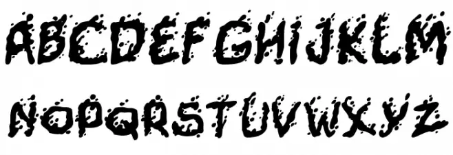 Mutant-Supermodel Font LOWERCASE