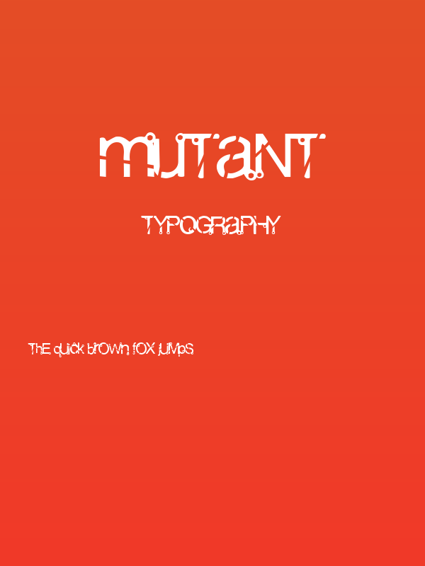 Mutant Poster