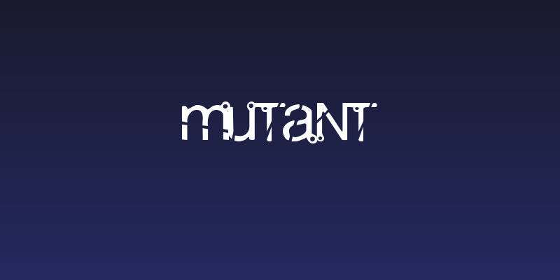 Mutant Social Header