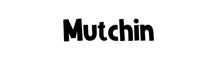 Mutchin  免费字体下载