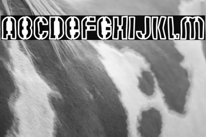 Mute Fruit Black Krash Font examples