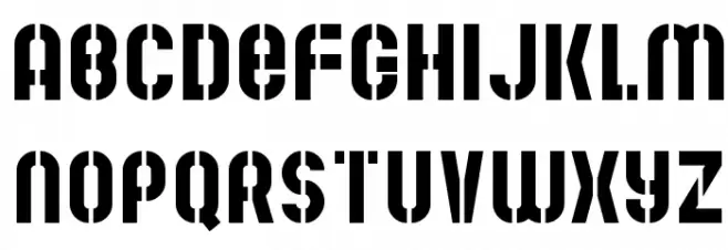 Mute Fruit Regular 字体 大写
