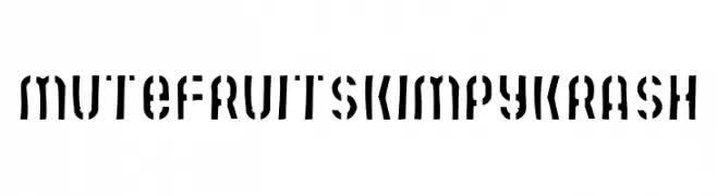 Mute Fruit Skimpy Krash  Free Fonts Download