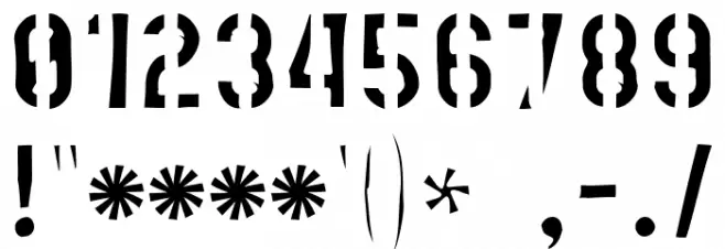 Mute Fruit Skimpy Krash Font OTHER CHARS