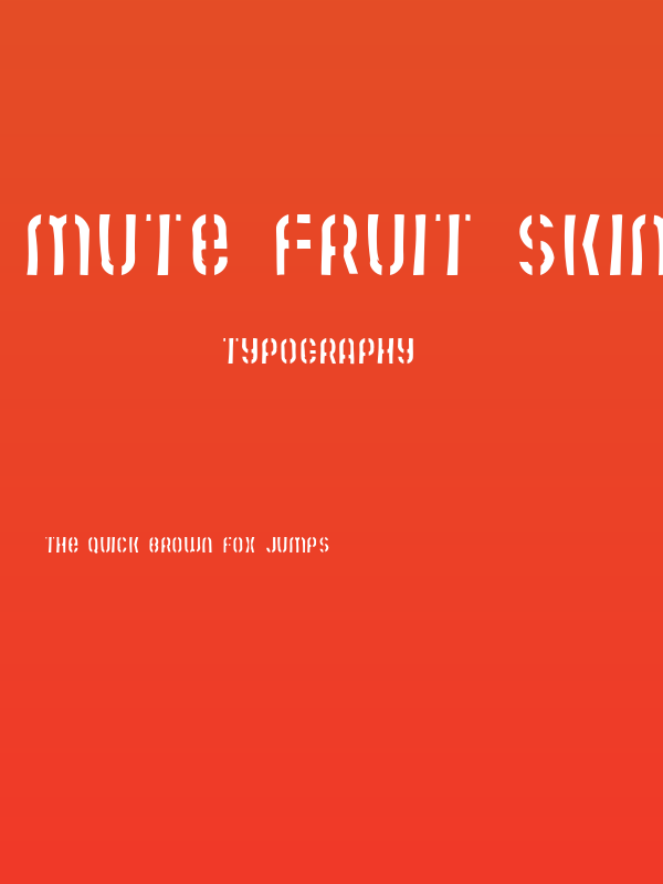 Mute Fruit Skimpy Krash Poster