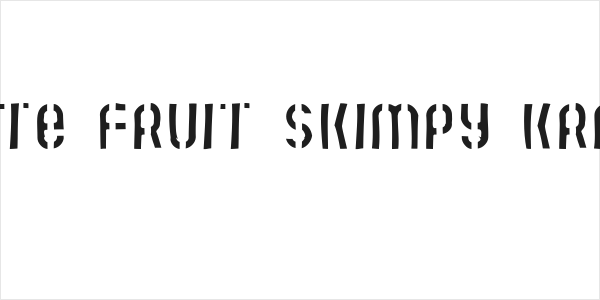 Mute Fruit Skimpy Krash Logo