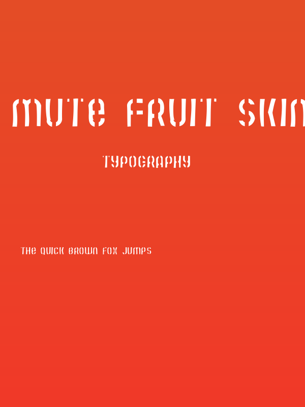 Mute Fruit Skimpy Krash Poster