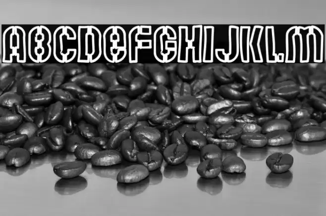 Mute Fruit White Krash Font examples