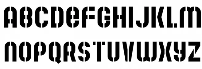 Mute Fruit Font UPPERCASE