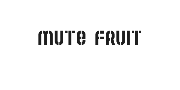 Mute Fruit Logo