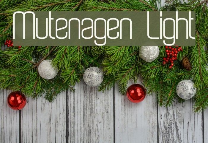 Mutenagen  Light Example 2