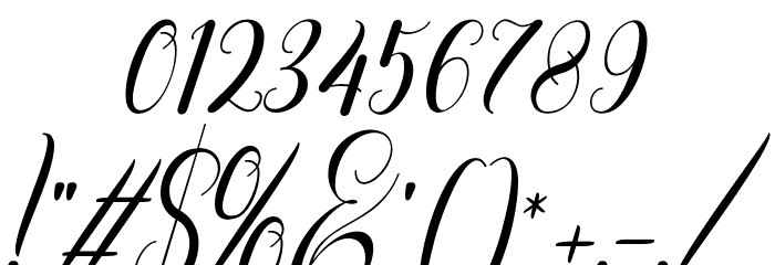 Muthya Font OTHER CHARS