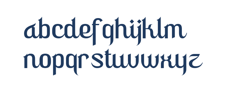 Mutiara Ramadhan Demo Regular Lowercase
