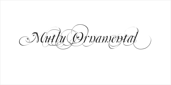 Mutlu  Ornamental Logo