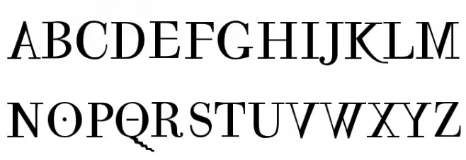 Mutoni Regular フォント 大文字