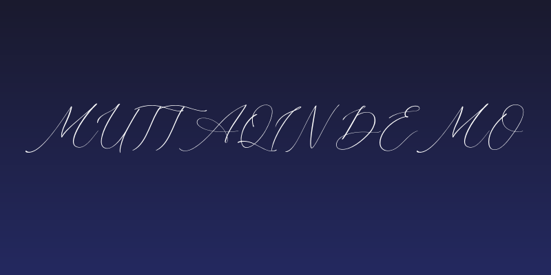 Muttaqin Demo Social Header