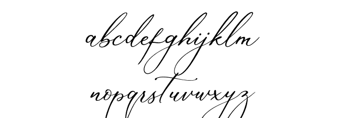 Muttaqin Demo Font LOWERCASE