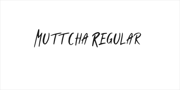 Muttcha Regular Logo