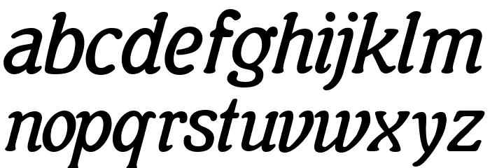 Mutter Krause Buch Bold Font LOWERCASE
