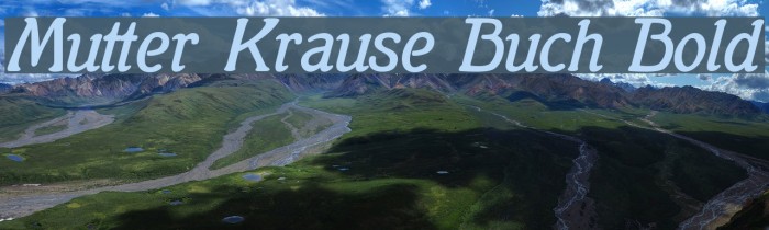 Mutter Krause Buch Bold Example 1