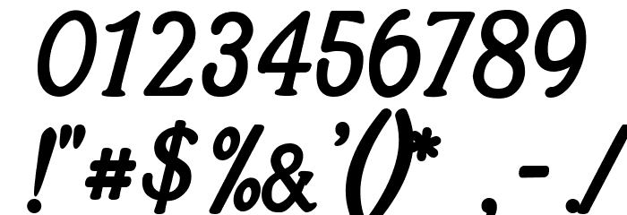 Mutter Krause Halbfett Bold Font OTHER CHARS