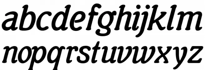 Mutter Krause Halbfett Bold Schriftart Kleinbuchstaben