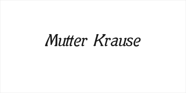 Mutter Krause Logo