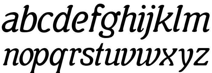 Mutter Krause Font LOWERCASE