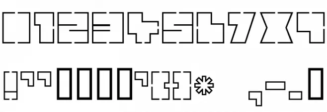 Mutter Font Alte caractere