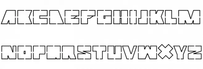 Mutter Schriftart Groß