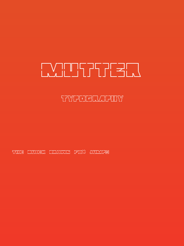 Mutter Poster